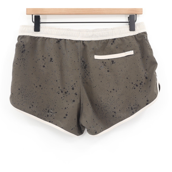 Vuori Women's Clementine Olive Green/Tan 2" Inseam Sz L - Picture 2 of 6